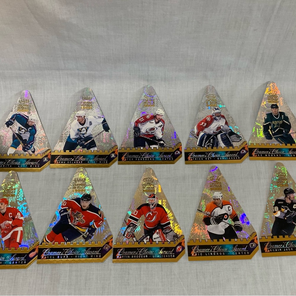 99/00 Pacific Crown Royale Cramer’s Choice Award Insert Set